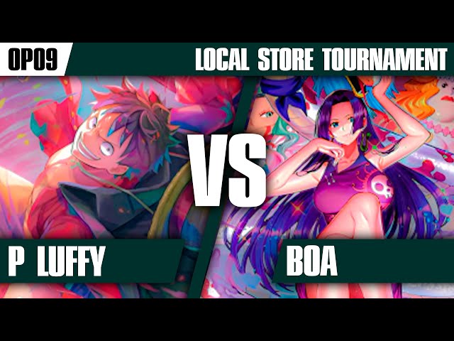 ♠️ POV P Luffy vs Boa [OP09] Store Tournament 32 players ♠️ One Piece TCG