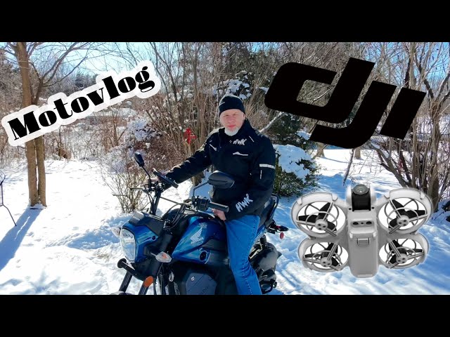 Motovlogging With The DJI NEO Drone