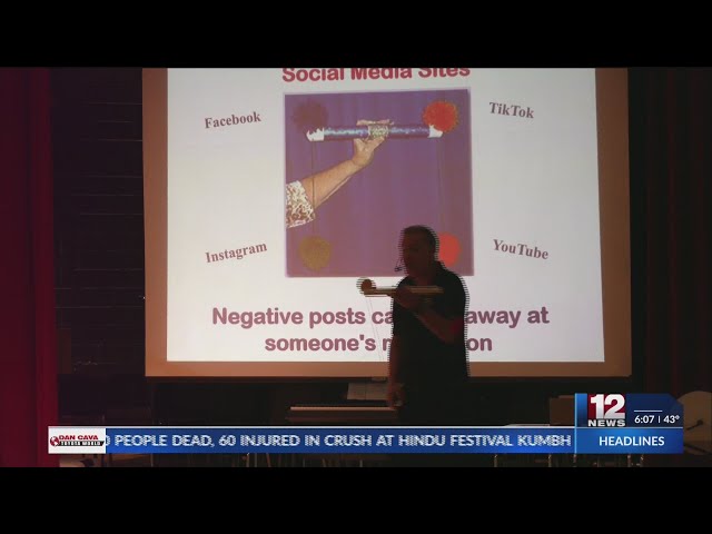 Taylor County Middle hosts anti-bullying speaker