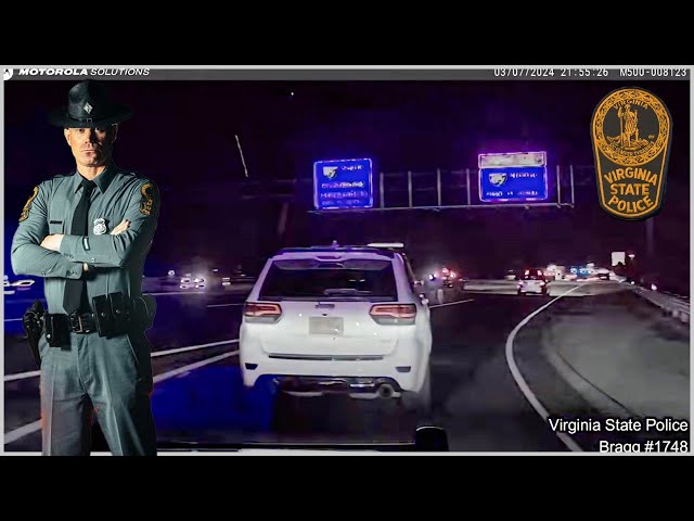 STOP F***ING PLAYING w/ Virginia State Police | VSP WALKED a SRT JEEP DOWN!