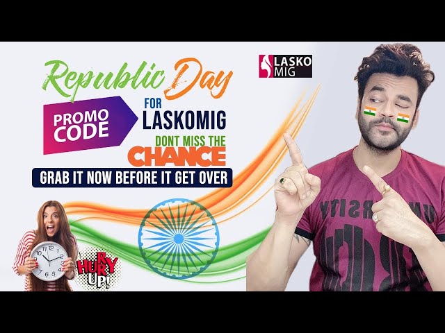 Republic Day Promo Code for Laskomig | Dont Miss the chance Grab it now Before it get over