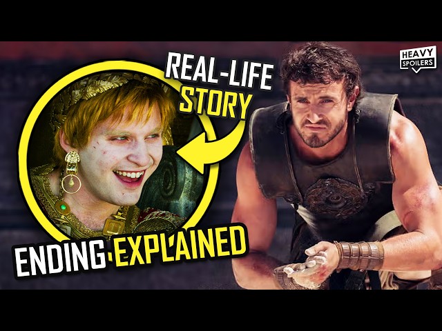 GLADIATOR 2 Ending Explained | Full Movie Breakdown, True Story, Sequel News And Spoiler Review