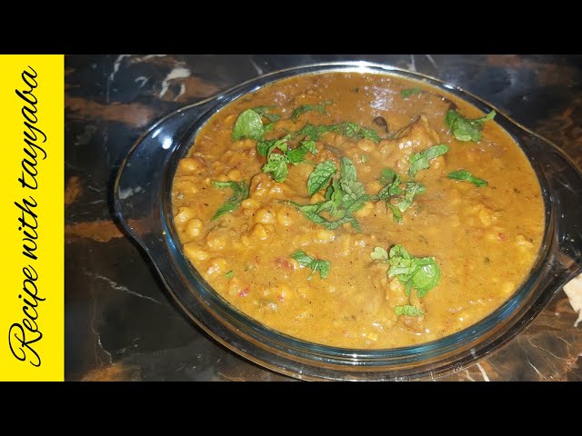 Chane ki daal gosht banane ki recipe || how to make daal gosht recipe || recipe with tayyaba...