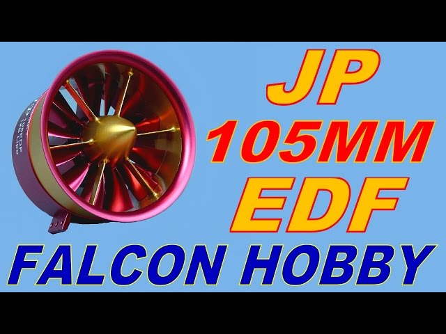 JP HOBBY 105mm ALL METAL EDF Installation & Flight Demo By: RCINFORMER