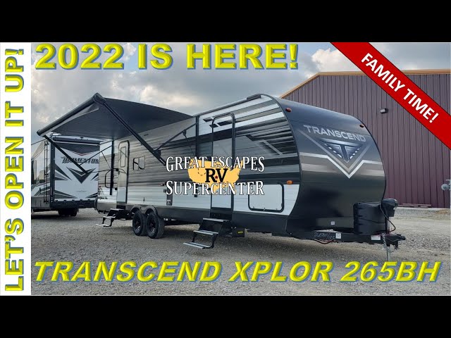 OPENING THE 2022 GRAND DESIGN TRANSCEND XPLOR 265BH