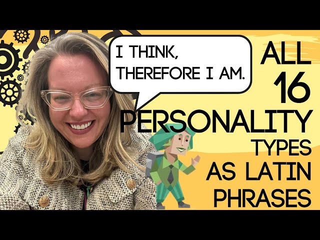 All 16 Personalities as Latin Phrases