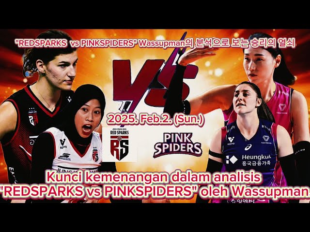 REDSPARKS vs PINKSPIDERS Wassupman의 분석으로 보는 승리의 열쇠 @Negawassup