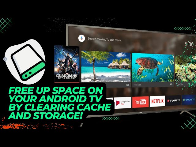 FREE UP SPACE on Your Android TV By Clearing Cache and Storage!