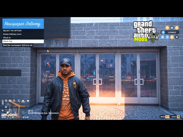 Paperboy in LA!! (GTA 5 MOD SHOWCASE)