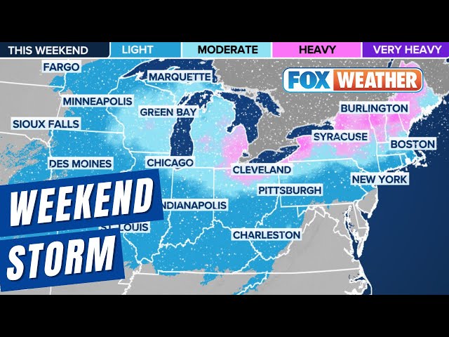 More Than 25 States In Path Of Major Weekend Winter Storm