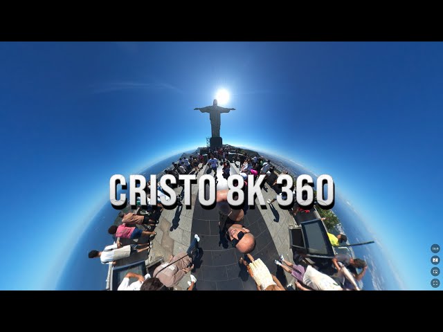 8K 4K 360 Cristo Redentor  Rio de Janeiro 2024 Brasil Capital do G20