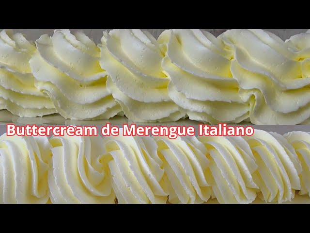 The Best Buttercream for Summer! ITALIAN MERENGUE Extra Firm Heat Resistant