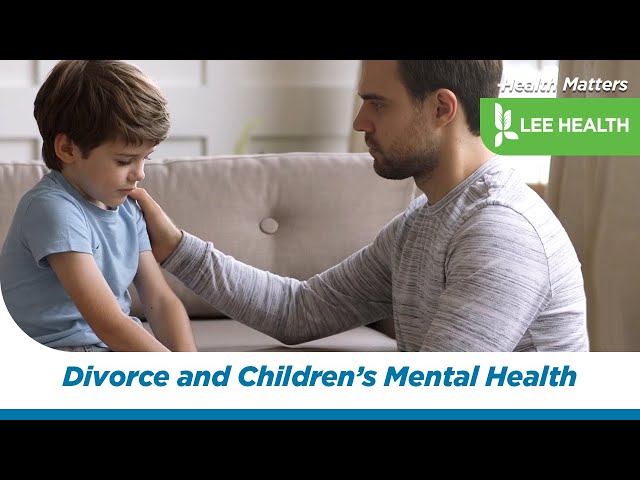 Divorce and Children’s Mental Health