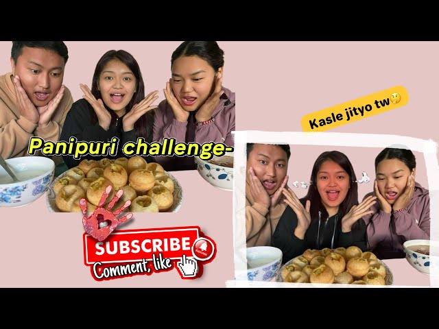 Dahi Panipuri 4 minutes challenge 🥙| Sali Vena ra budi maa ko harcha hernu hai tw sathi haru😁