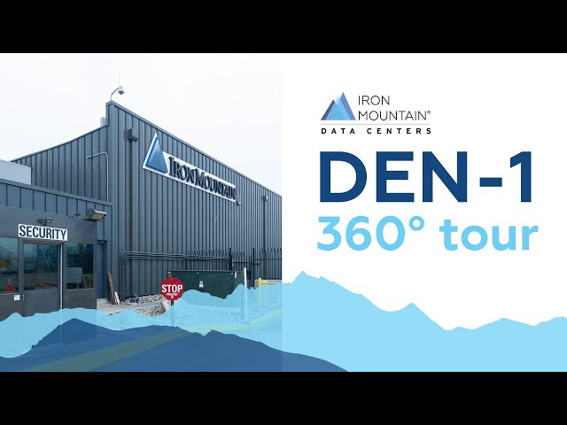 Iron Mountain DEN-1 Data Center, 360 Virtual Tour