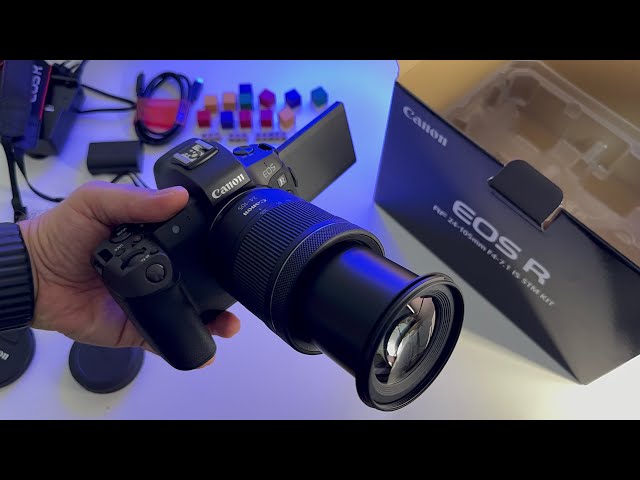 Canon EOS R - $2000 Mirrorless full frame camera | RF 24-105mm | unboxing & 1st contact | not review