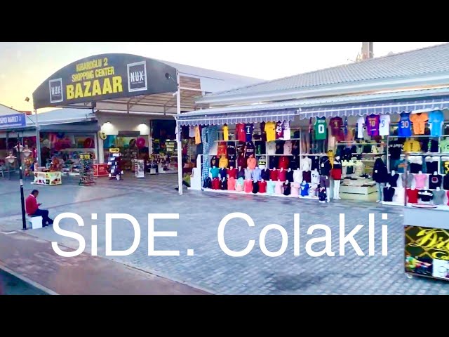 Side, Colakli (Türkei) LIVE #sidetürkei #sideturkey #colakli