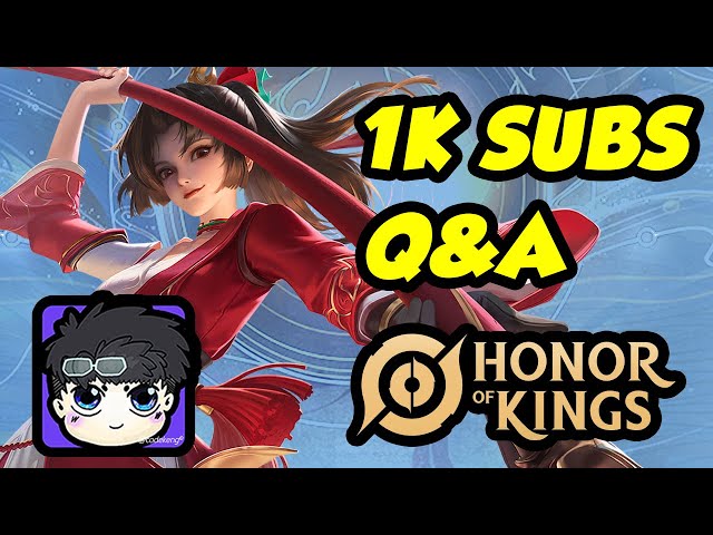 1K Subscribers Special: Q&A Session with Code Keng | Honor of Kings