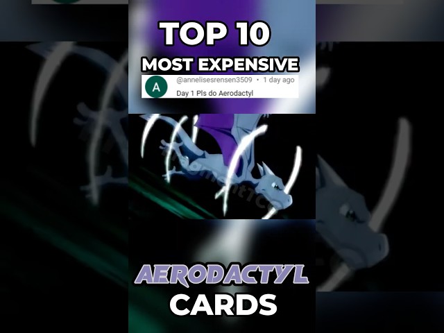 Top 10 Aerodactyl cards #pokemon #shorts