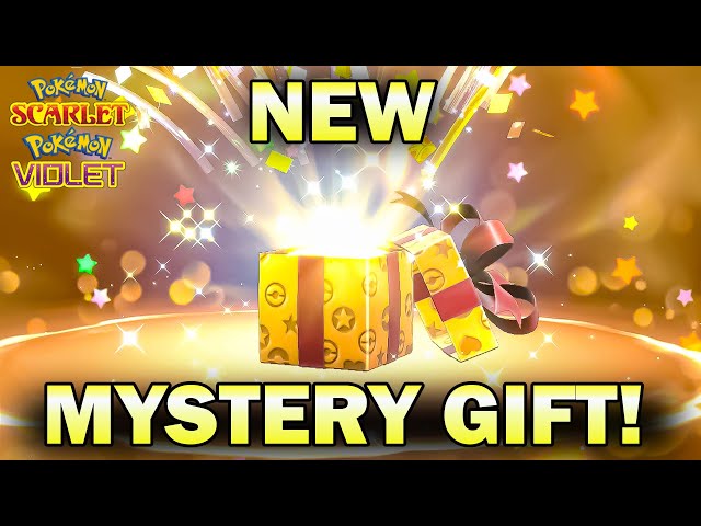 *NEW* Item Mystery Gift AVAILABLE NOW in Pokemon Scarlet and Violet