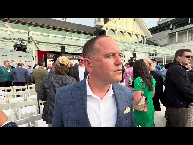 Kentucky Derby 2024 - Trainer Chad Brown on post draw for Sierra Leone, Domestic Product