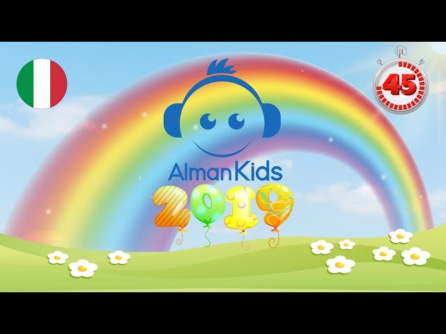 TUTTO ALMAN KIDS 2019 🤩 Oltre 45 minuti di canzoni per bambini!