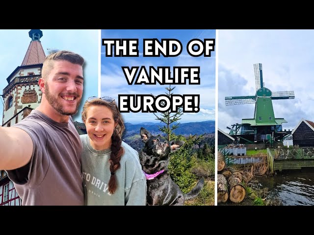 VANLIFE EUROPE IS OVER! | Germany, Belgium & Netherlands | Campervan Roadtrip