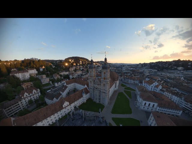 St. Gallen City FPV Drone expirience in 3D VR180