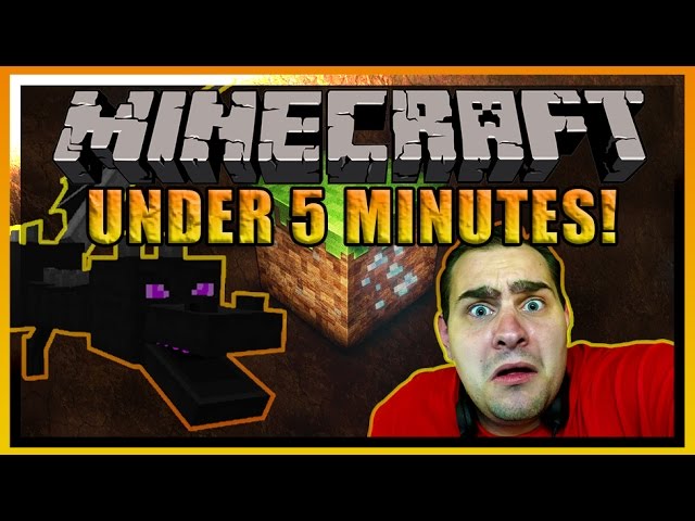 MINECRAFT IN UNDER 5 MINUTES!!! - The Rogue Fast Plays [Lets Play Speedrun/Walkthrough] *PARODY*