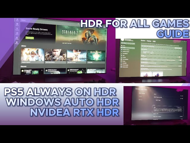 How to convert SDR games to HDR on PS5 & PC