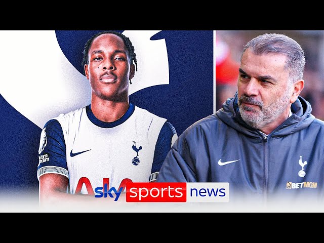 Liverpool v Tottenham Hotspur: Ange Postecoglou on "simplistic" reports of Mathys Tel rejecting club