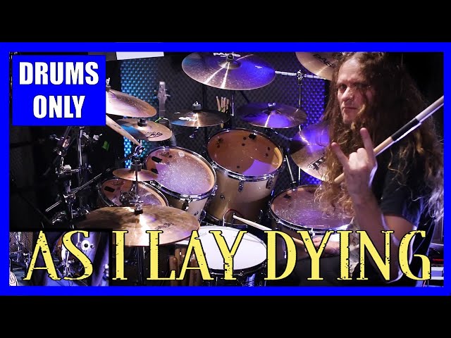 AS I LAY DYING - Metal Core Drum Track - 94 hours