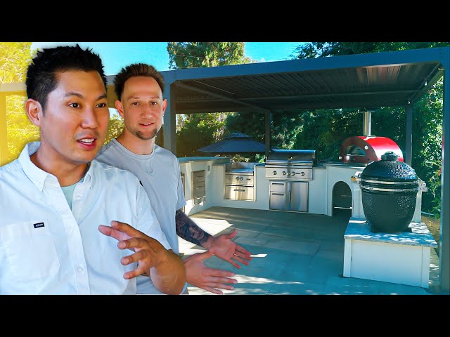 Why An RTA Outdoor Kitchen was Kevin's TOP Choice for His Dream Backyard Makeover