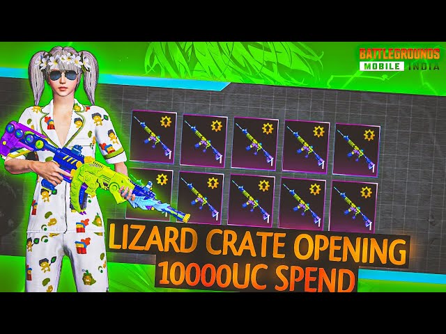 😱MOST LUCIEST CRATE OPENING M4 LIZARD 🦎 🤑