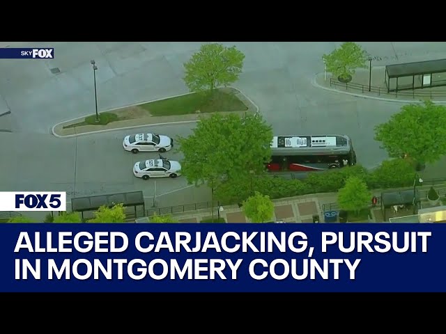 Person in custody in Montgomery County after alleged carjacking: police | FOX 5 DC