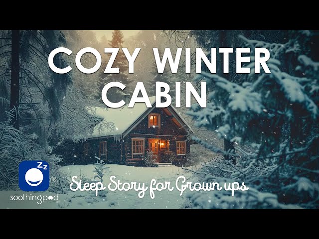 Bedtime Sleep Stories | 🏡 Cozy Winter Cabin ❄️ | Relaxing Sleep Story for Grown Ups | Edutainment