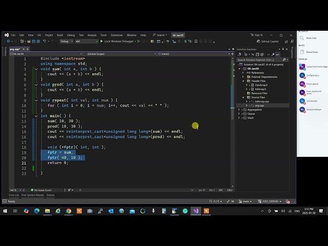 OOP345NBB - 2251 - DMA, association, aggregation, Composition, Function pointers P2 (part1 is lost)