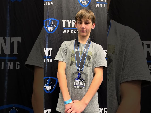 Alex Vitello - Outstanding Wrestler for Georgia United. 2024 Poseidon Duals