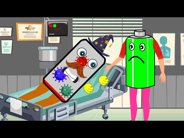 🦠 Doctor Patient VS Coronavirus Animation || Battery Charging Animation || Fast Mew