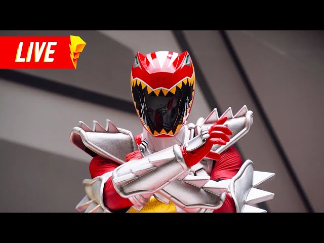 Power Rangers Dino Super Charge 🔴 LIVE 24/7 | Power Rangers Official