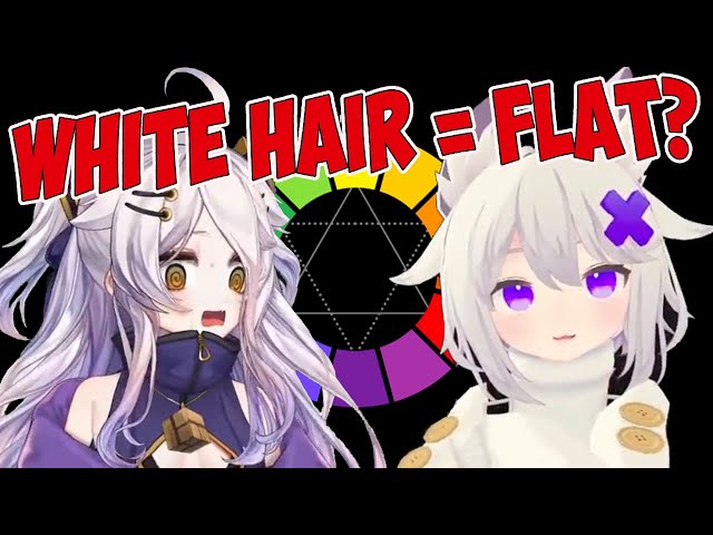 Do Flat VTubers Have White Hair? | Filian and Henya