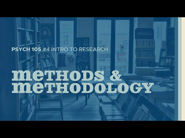 101 Ways to Ask a Question | Methodology (Intro to Psych Research #4)