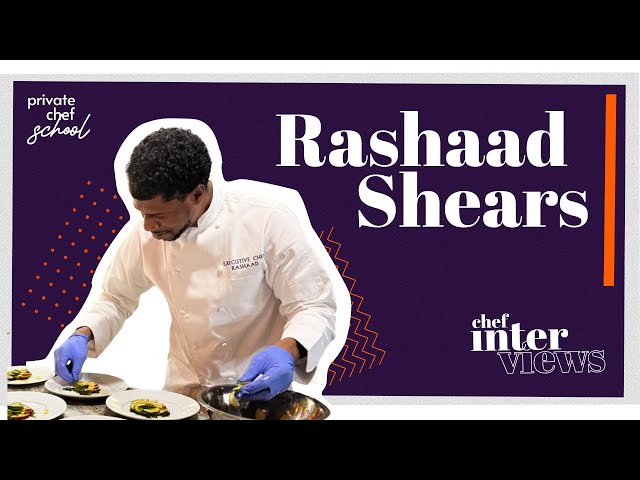 Basic tool Kit for Marketing: Chef Rashaad Shears