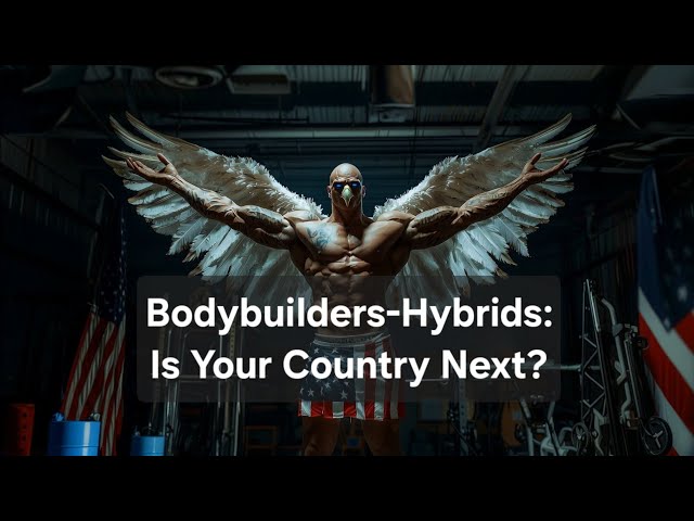 Bodybuilder Hybrids - USA, Japan, China, and much more! Is Your Country Next?#bodybuilder #fitness