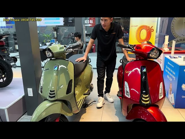 Báo giá xe Vespa Sprint 2024 mới nhất, giới thiệu 2 mẫu xe phối lên siêu đẹp