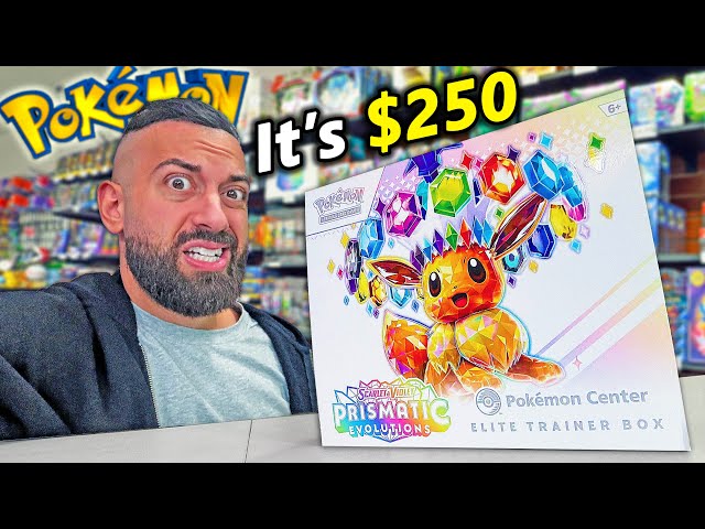 Revealing The Rarest Prismatic Evolutions Elite Box