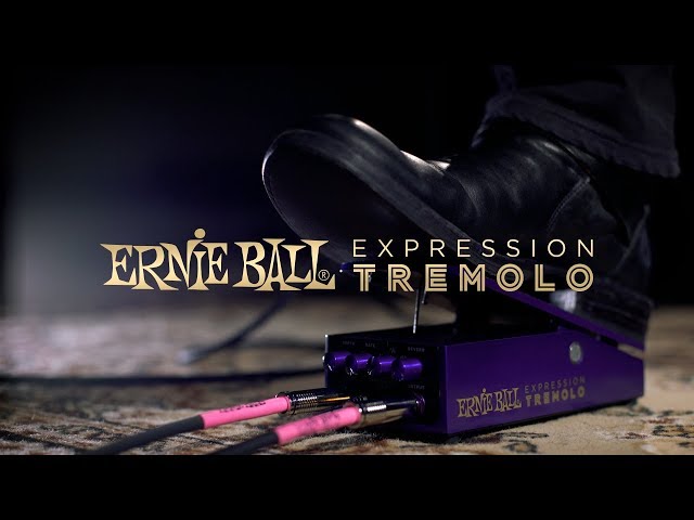 Ernie Ball Expression Tremolo Demo with Blues Saraceno