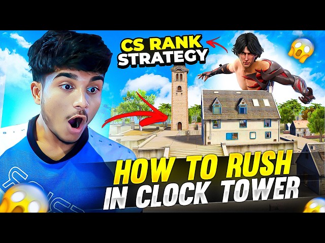 How To Win Every Round in CLOCK TOWER ️‍🔥 CS Rank Tips And Tricks || Free Fire || FireEyes Gaming