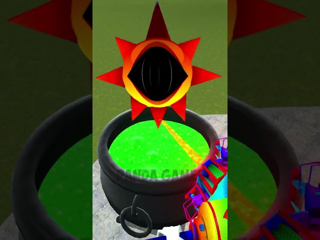 ALL SIZE RANDOM MR SUN SPRUNKI EVOLUTION vs TOXIC CAULDRON Gmod