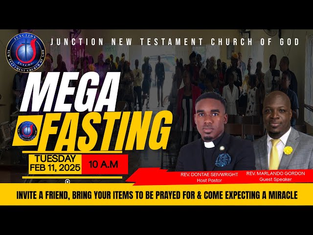 Mega Deliverance Fasting| Feb 11, 2025| Rev. Marlando Gordon| “Pray Your Way Through”